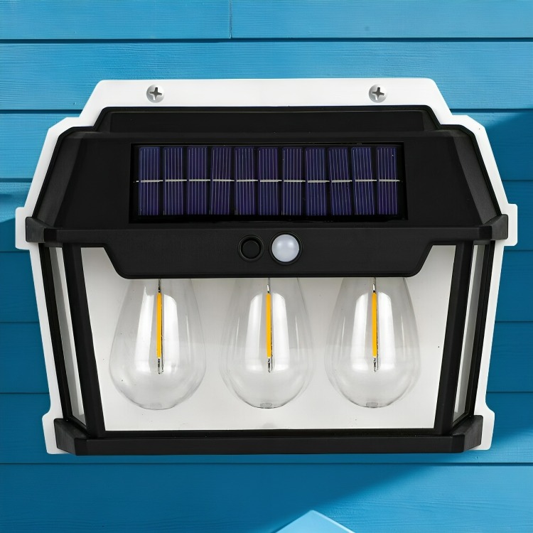 Solar Wall Triple LED Lamp - (HW 999-3W)