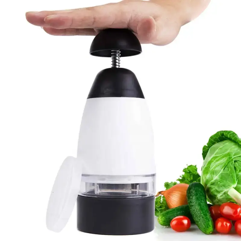  Original Slap Chop Slicer Chopper with Stainless Steel Blades &  Butterfly Opening for Easy Cleaning - Vegetable Chopper Gadget - Mini  Chopper for Salads - Kitchen Accessory: Home & Kitchen