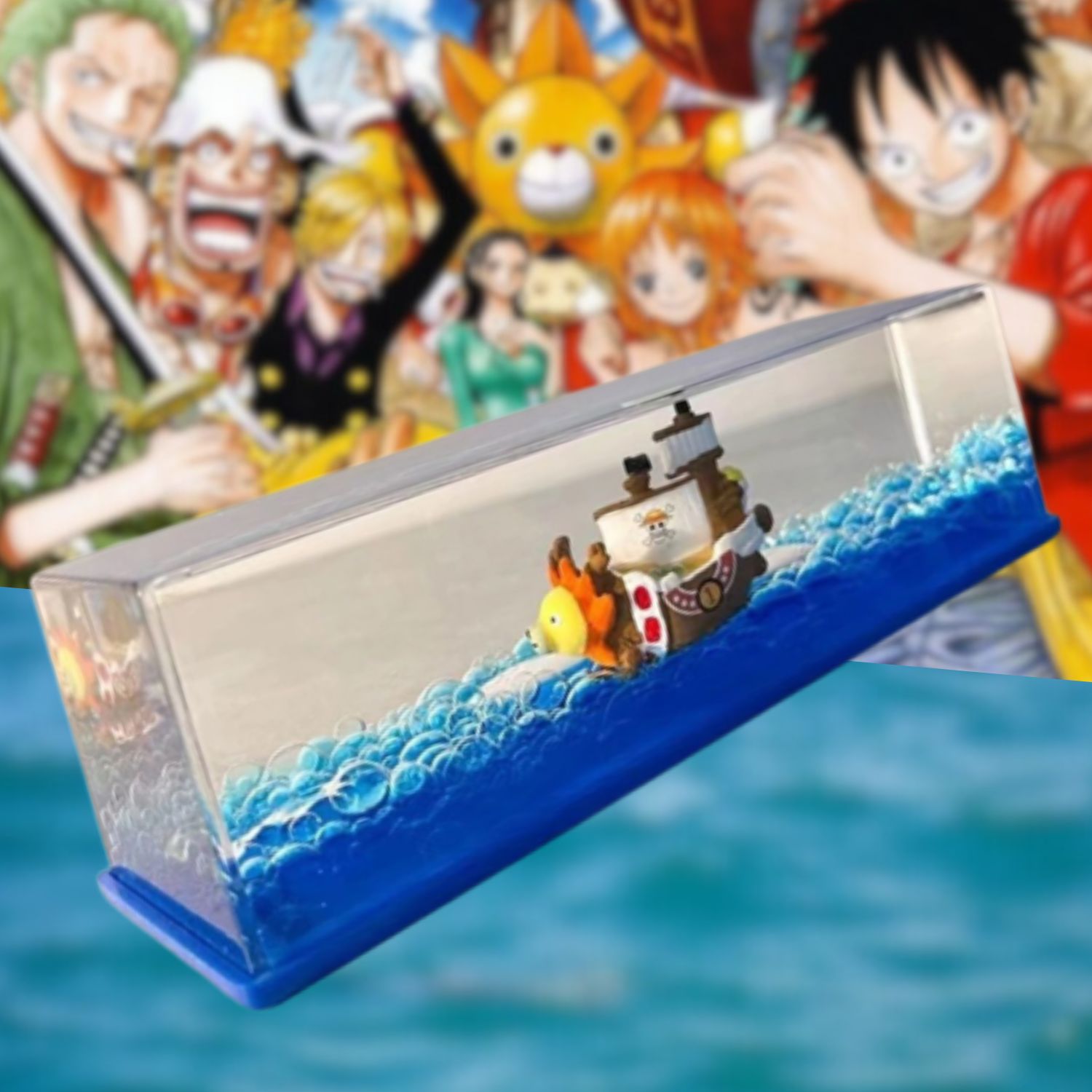 One Piece Ship in a Bottle Desk Decor – Kloset Kawaii